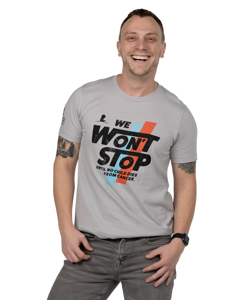 We Won't Stop Retro Unisex Short Sleeve T-Shirt